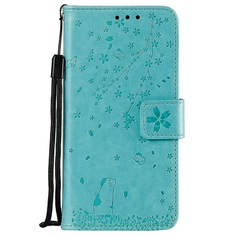 Xiaomi Redmi Note 8 hihna hihnan kanssa Xiaomi Redmi Note 8 hihna hihnan kanssa