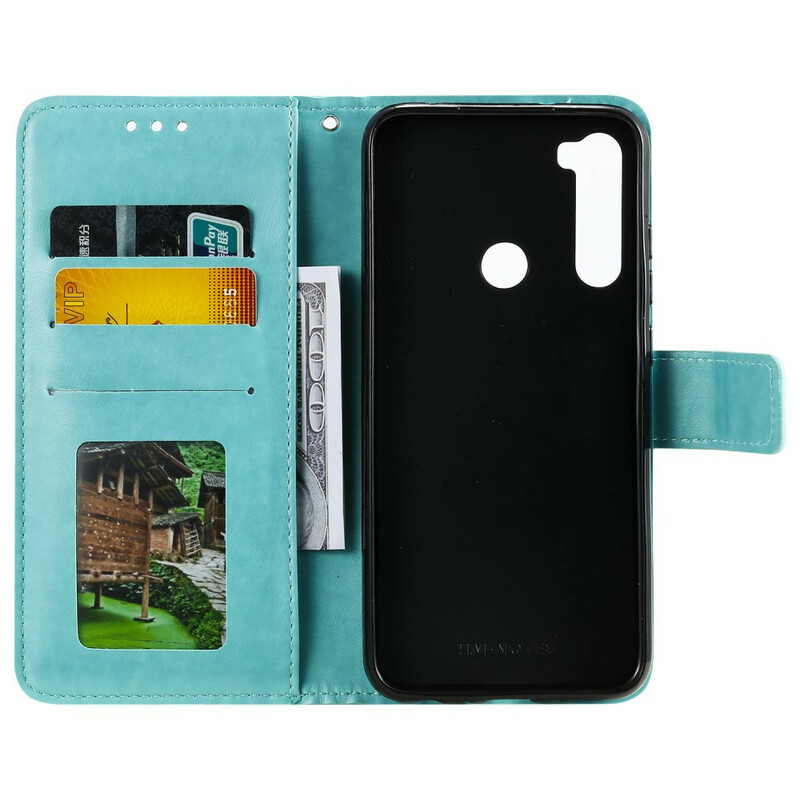 Xiaomi Redmi Note 8 hihna hihnan kanssa Xiaomi Redmi Note 8 hihna hihnan kanssa
