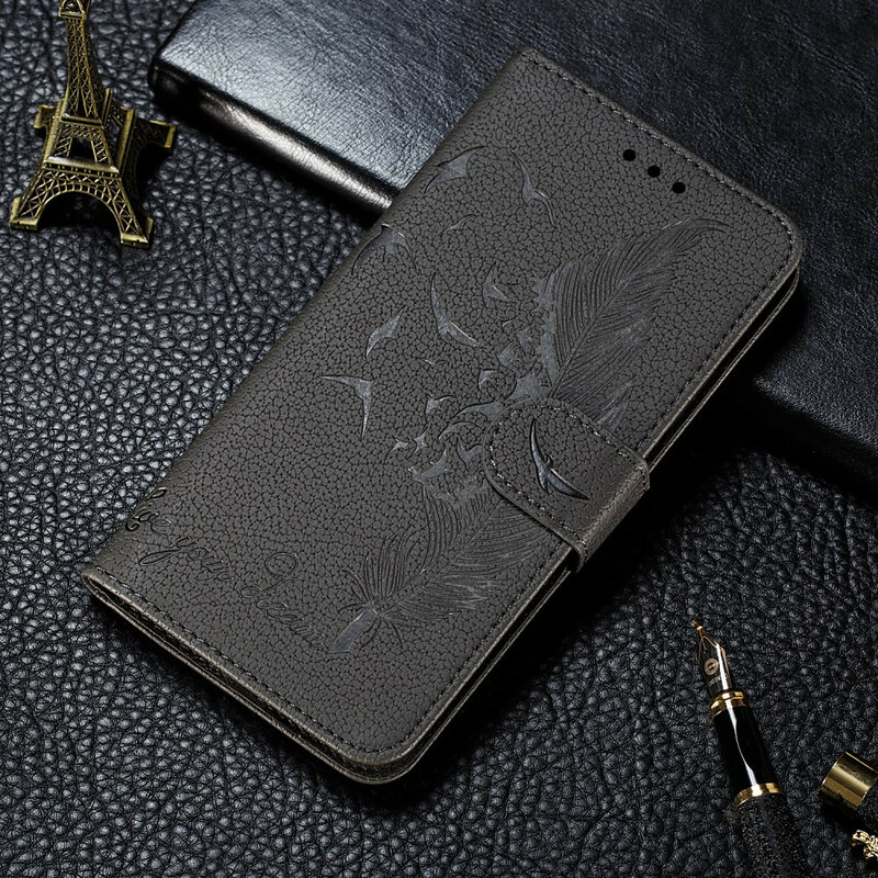 Xiaomi Redmi Note 8 keinonahkainen kotelo Live Your Dream
