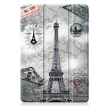 Smart Case iPad 10.2" (2019) keinonahkainen Vintage Eiffel-torni