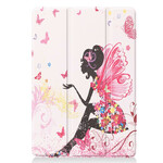 Smart Case iPad 10.2" (2019) keinonahkainen kukkakeiju (Fairy)