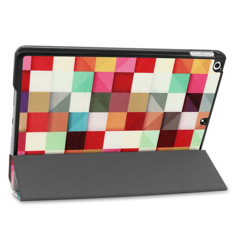 Smart Case iPad 10.2" (2019) keinonahkainen harlekiini