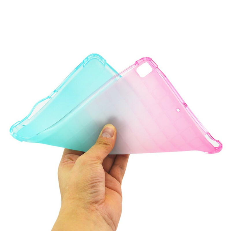 iPad Cover 10.2" (2019) Silikoni Gradient Colours (Värisävyjen kaltevuus)