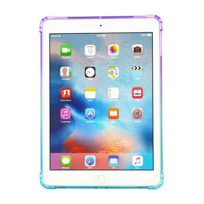 iPad Cover 10.2" (2019) Silikoni Gradient Colours (Värisävyjen kaltevuus)
