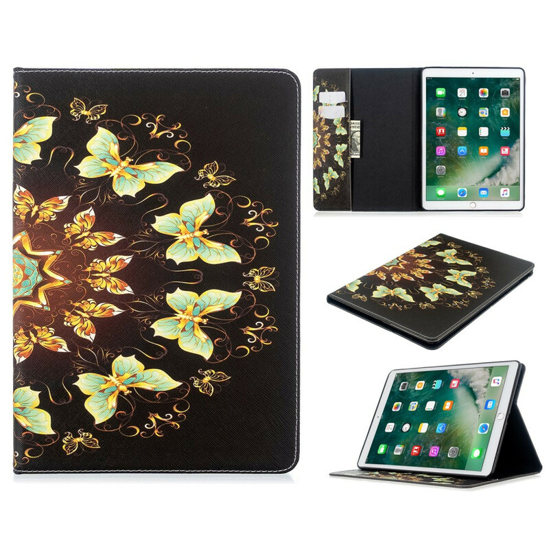10.2" iPad Case (2019) Kauniit perhoset