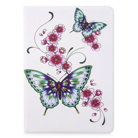 10.2" iPad Case (2019) Kauniit perhoset