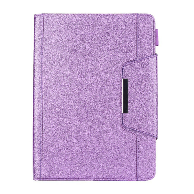 iPad Cover 10.2" (2019) Glitter Hopea lukko