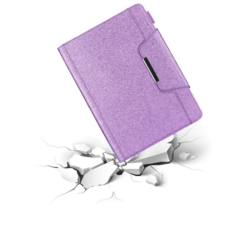 iPad Cover 10.2" (2019) Glitter Hopea lukko