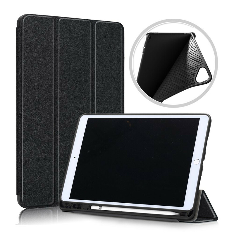 Smart Case iPad 10.2" (2019) keinonahkainen kynä kotelossa Smart Case iPad 10.2" (2019) keinonahkainen kynä kotelossa