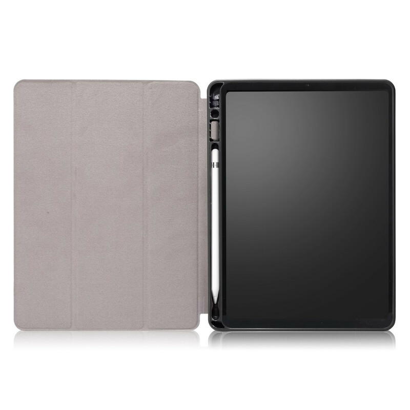 Smart Case iPad 10.2" (2019) keinonahkainen kynä kotelossa Smart Case iPad 10.2" (2019) keinonahkainen kynä kotelossa