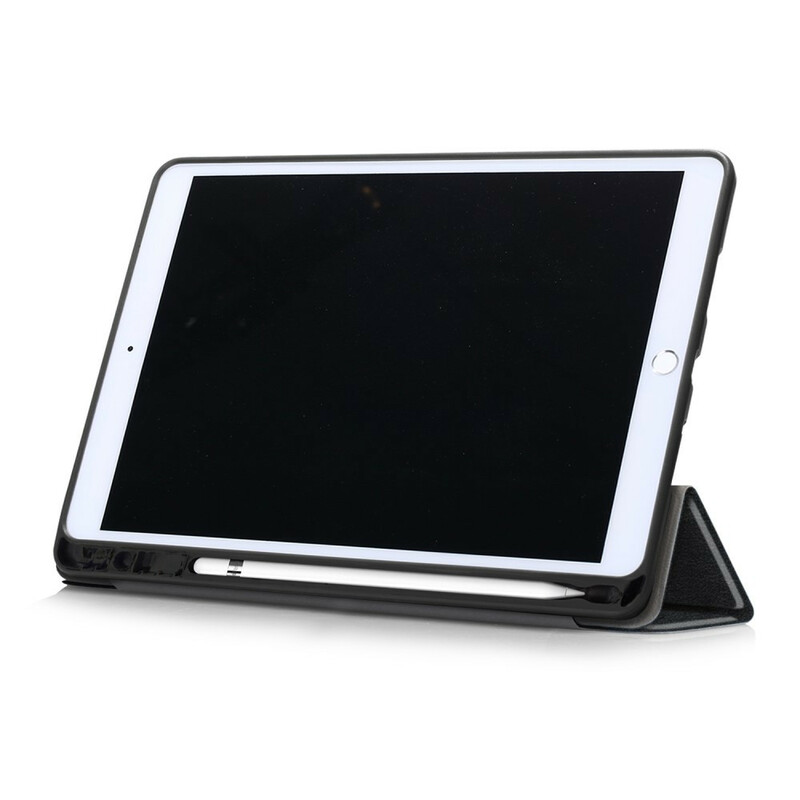 Smart Case iPad 10.2" (2019) keinonahkainen kynä kotelossa Smart Case iPad 10.2" (2019) keinonahkainen kynä kotelossa