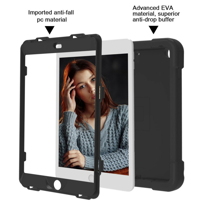 iPad-kotelo 10,2" (2019) Erittäin kestävä jalustarengas