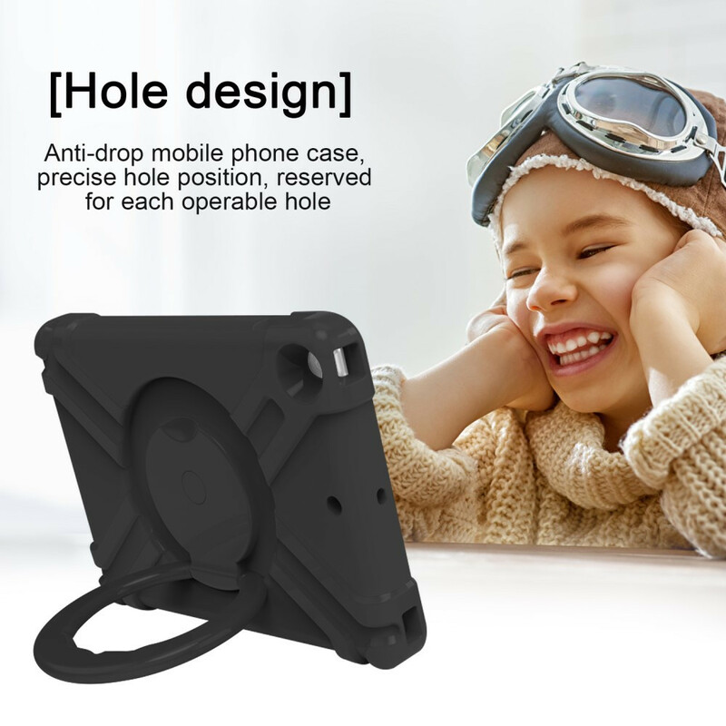 iPad-kotelo 10,2" (2019) Erittäin kestävä jalustarengas