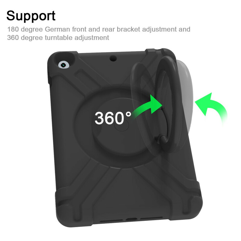 iPad-kotelo 10,2" (2019) Erittäin kestävä jalustarengas