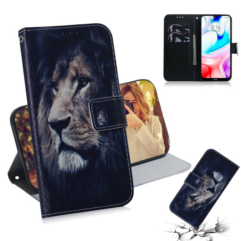Xiaomi Redmi 8 Dreaming Lion Case