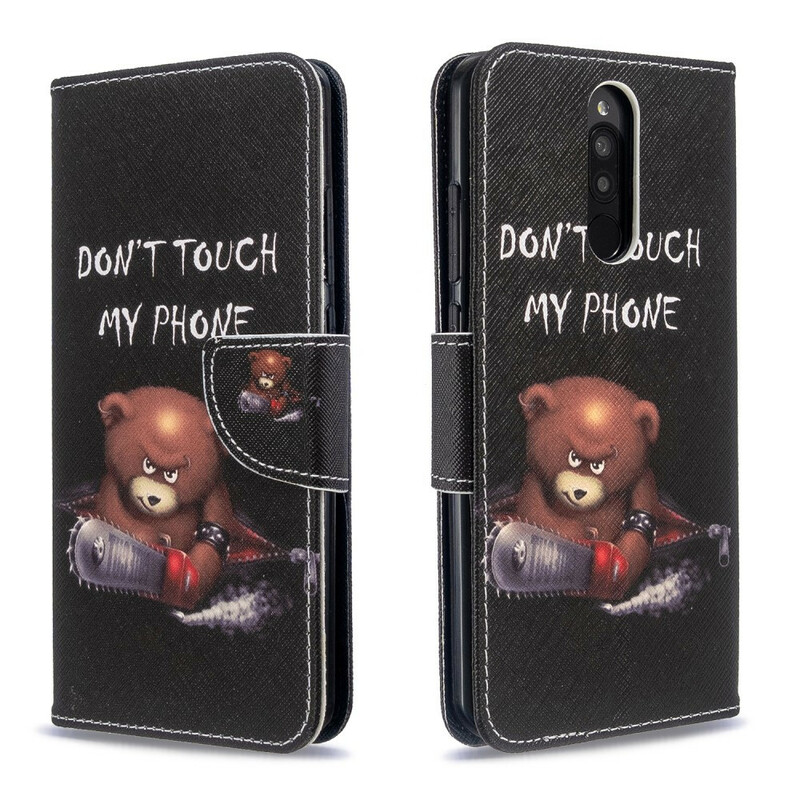 Xiaomi Redmi 8 vaarallinen karhu Case