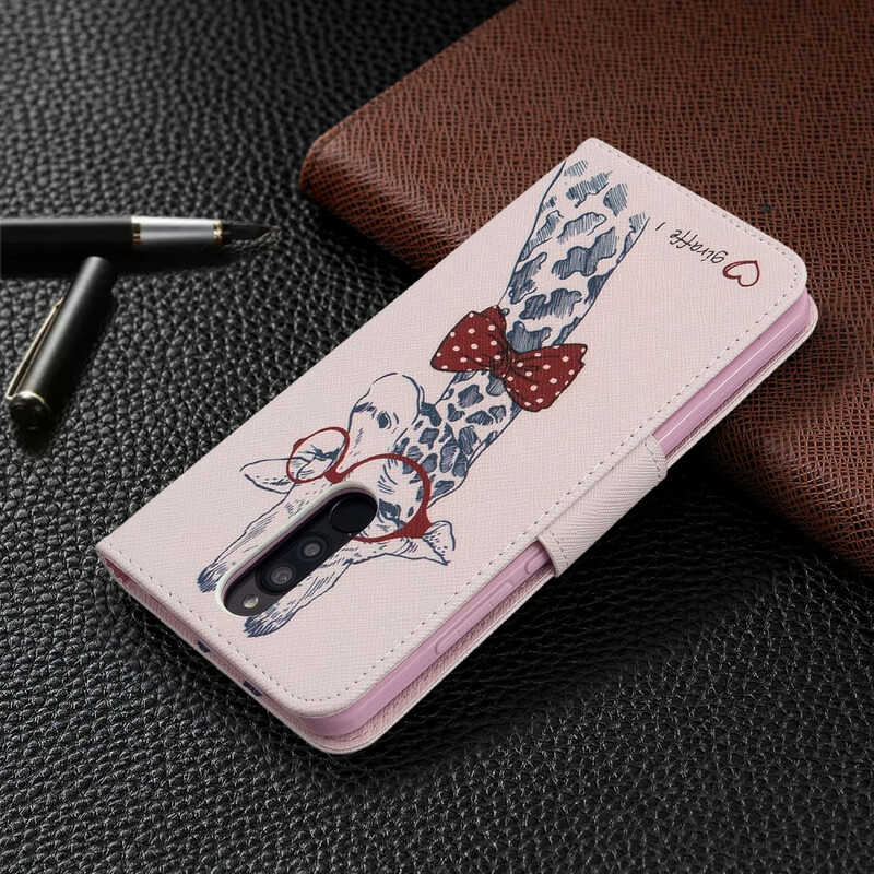 Xiaomi Redmi 8 kirahvi Intello Case Kotelo