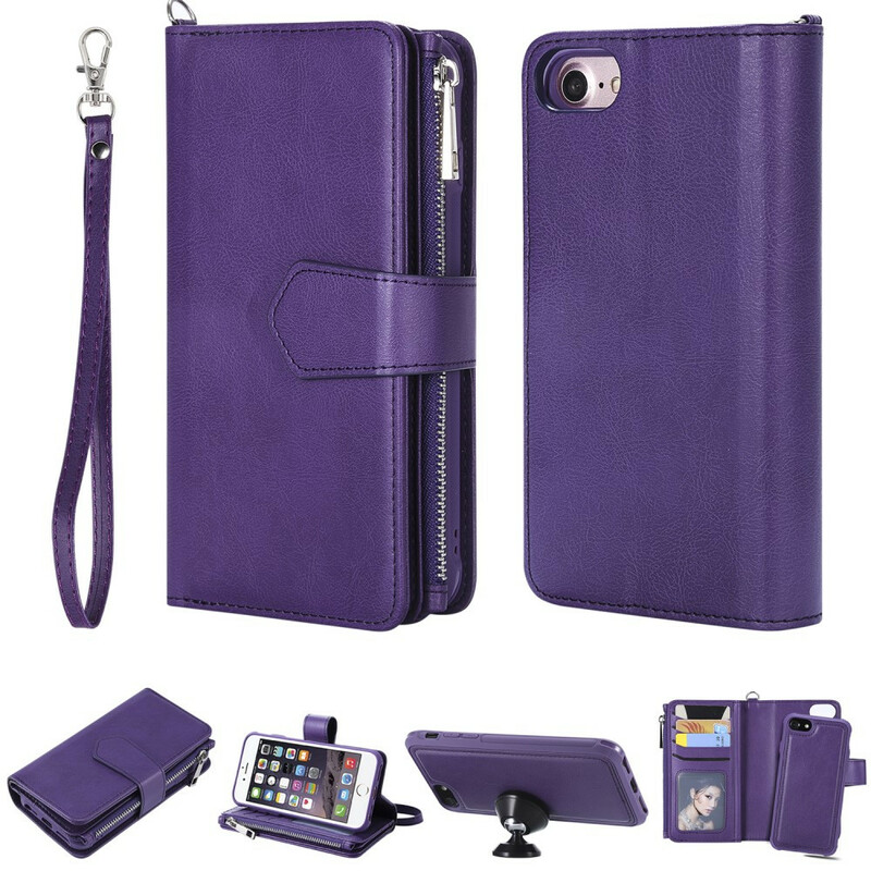 iPhone 8 / 7 / 6S / 6 irrotettava asia lompakko iPhone 8 / 7 / 6S / 6 irrotettava asia lompakko