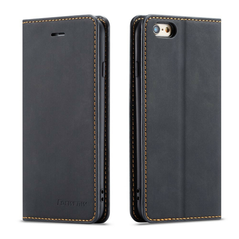 Flip Cover iPhone 8 Plus / 7 Plus keinonahka FORWENW Flip Cover iPhone 8 Plus / 7 Plus keinonahka FORWENW