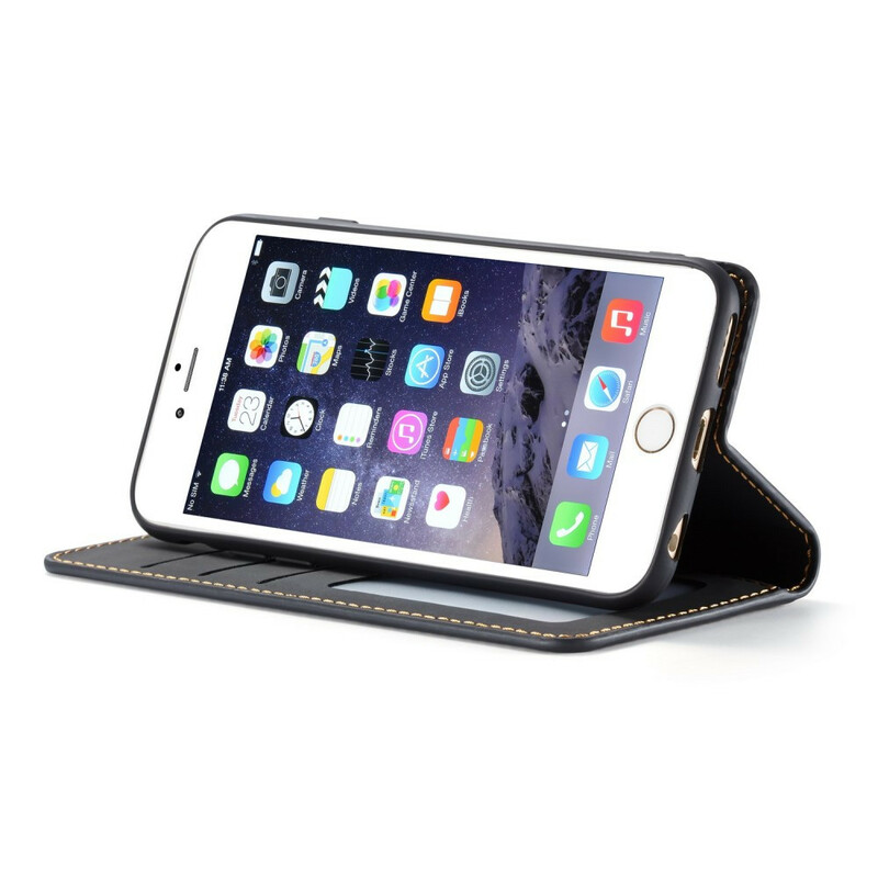 Flip Cover iPhone 8 Plus / 7 Plus keinonahka FORWENW Flip Cover iPhone 8 Plus / 7 Plus keinonahka FORWENW