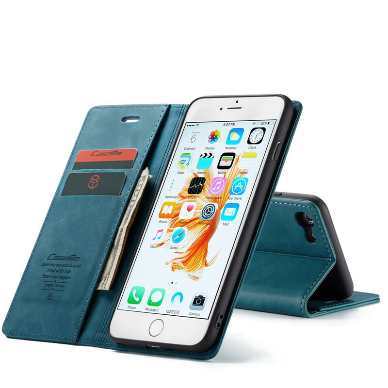 Flip Cover iPhone 6/6S CASEME keinonahkainen suojus