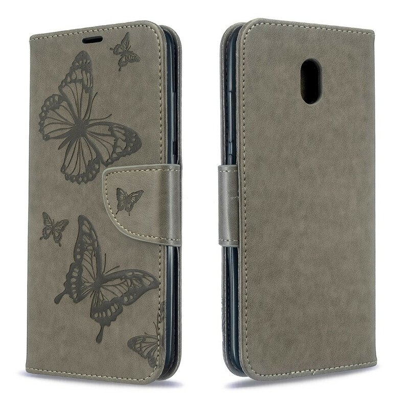 Xiaomi Redmi 8A Butterfly painettu hihna tapauksessa