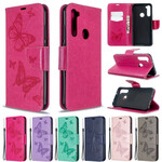 Xiaomi Redmi Note 8T Perhonen painettu hihna tapauksessa