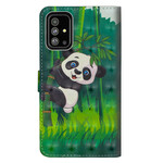 Samsung Galaxy A51 Panda ja bambu asia