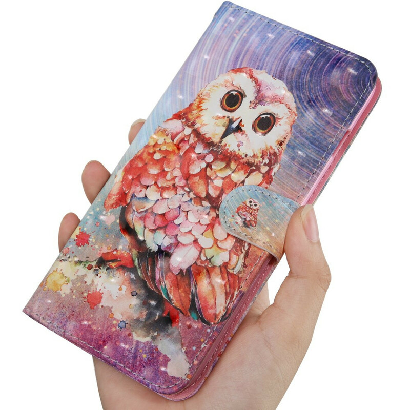 Samsung Galaxy A51 Case Pöllö maalari