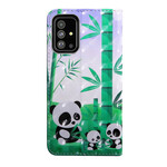 Samsung Galaxy A51 Panda Family Case