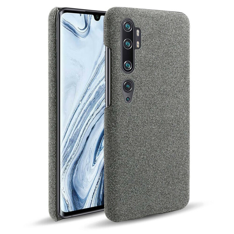 Xiaomi Mi Note 10 Case kangas tekstuuri KSQ