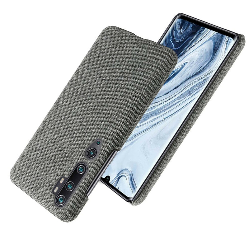 Xiaomi Mi Note 10 Case kangas tekstuuri KSQ