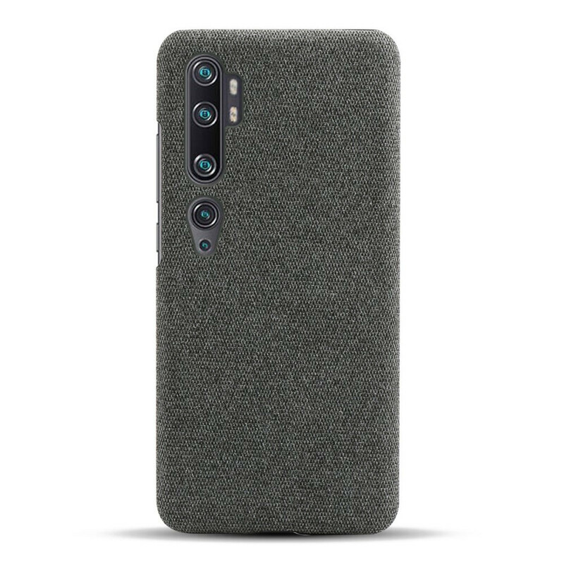 Xiaomi Mi Note 10 Case kangas tekstuuri KSQ