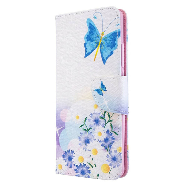 Suojakuori
 Xiaomi Mi Note 10 / Note 10 Pro Maalattu perhosia ja kukkia