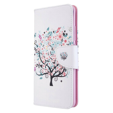 Xiaomi Mi Note 10 Kotelo Kukkainen puu