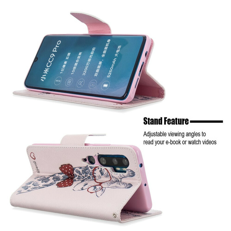 Xiaomi Mi Note 10 Intello kirahvi kotelo