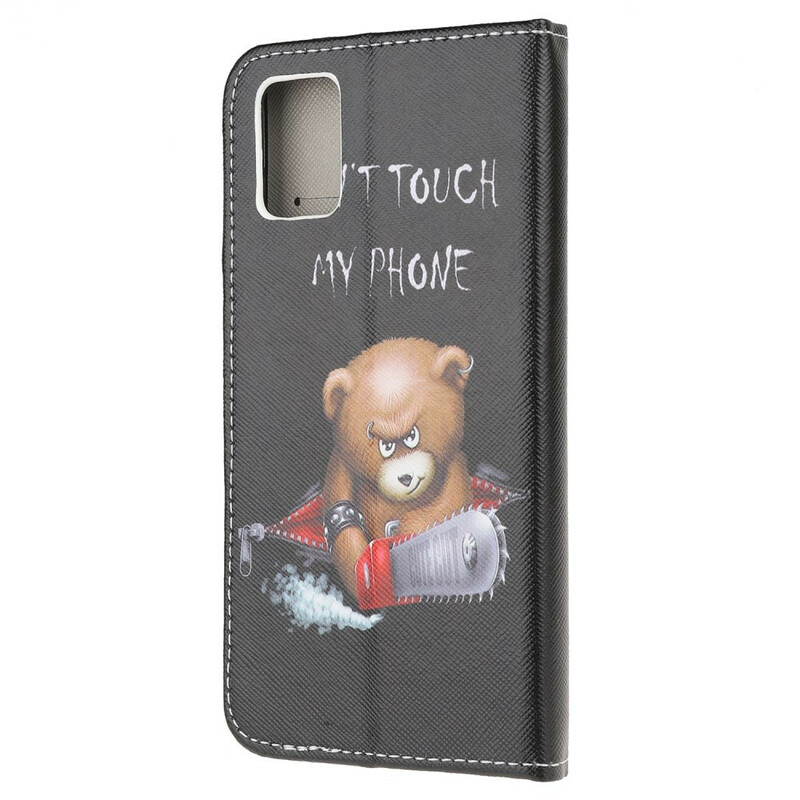 Samsung Galaxy A51 Case Vaarallinen karhu
