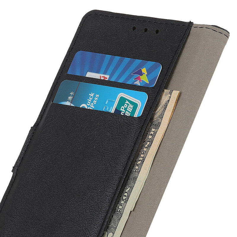 Samsung Galaxy A51 kiiltävä nahka Case Yksinkertainen