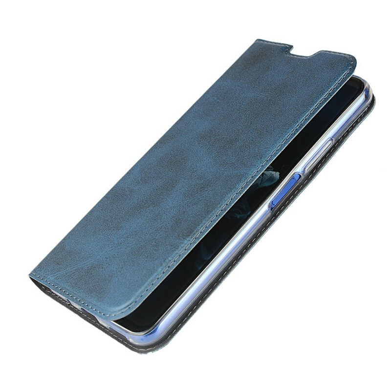 Flip Cover Honor 20 / Huawei Nova 5T keinonahka hihnalla varustettuna