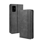 Flip Cover Samsung Galaxy A51 nahkatehoste Vintage tyylikäs