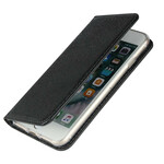 Flip Cover iPhone 8 Plus / 7 Plus Style pehmeä nahka ja hihna