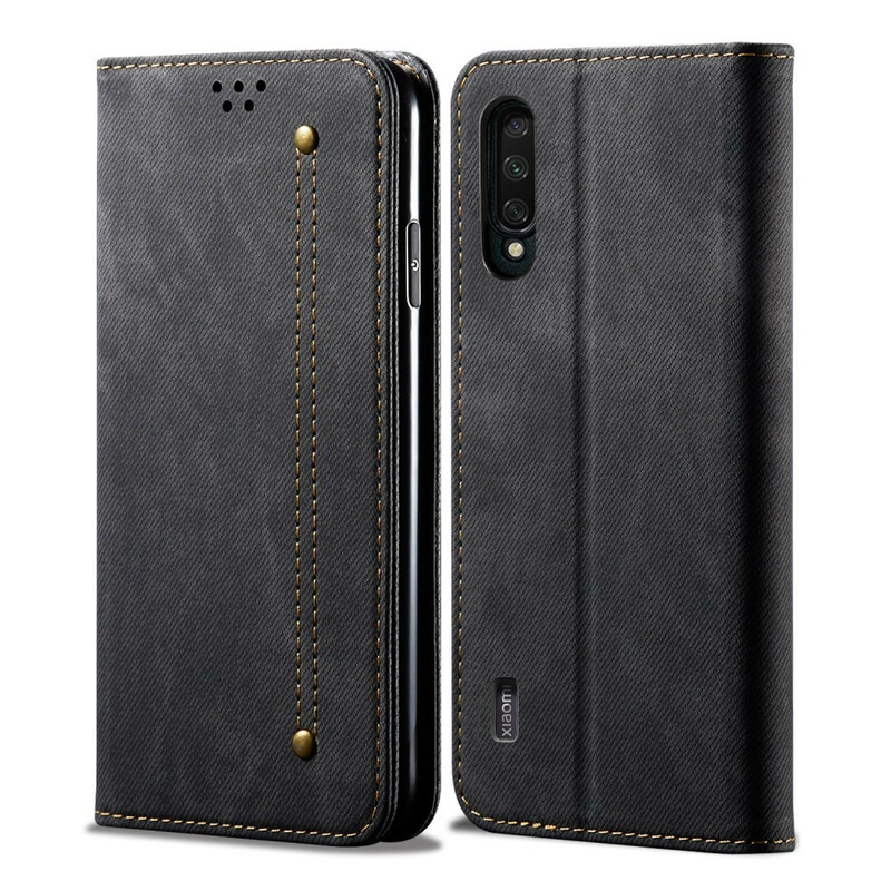 Flip Cover Xiaomi Mi A3 Jeans kangas