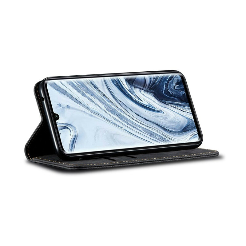 Flip Cover Xiaomi Mi Note 10 farkku kangas