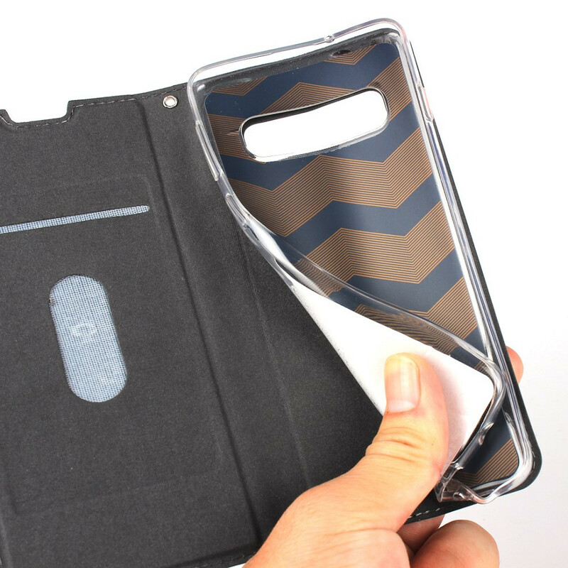 Flip Cover Samsung Galaxy S10 Finesse Ultra -suojakansi