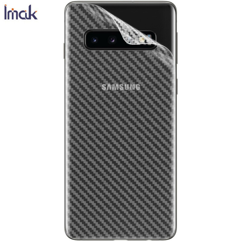 Takapuolen suojakalvo Samsung Galaxy S10 Carbon Style IMAKille