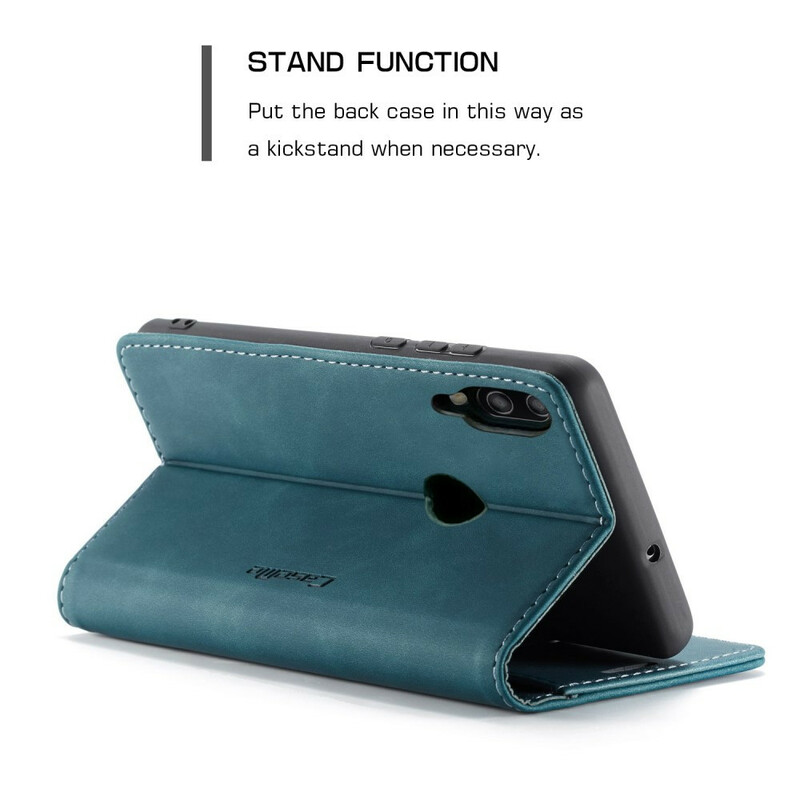 Flip Cover Huawei P Smart 2019 CASEME keinonahkainen kansi