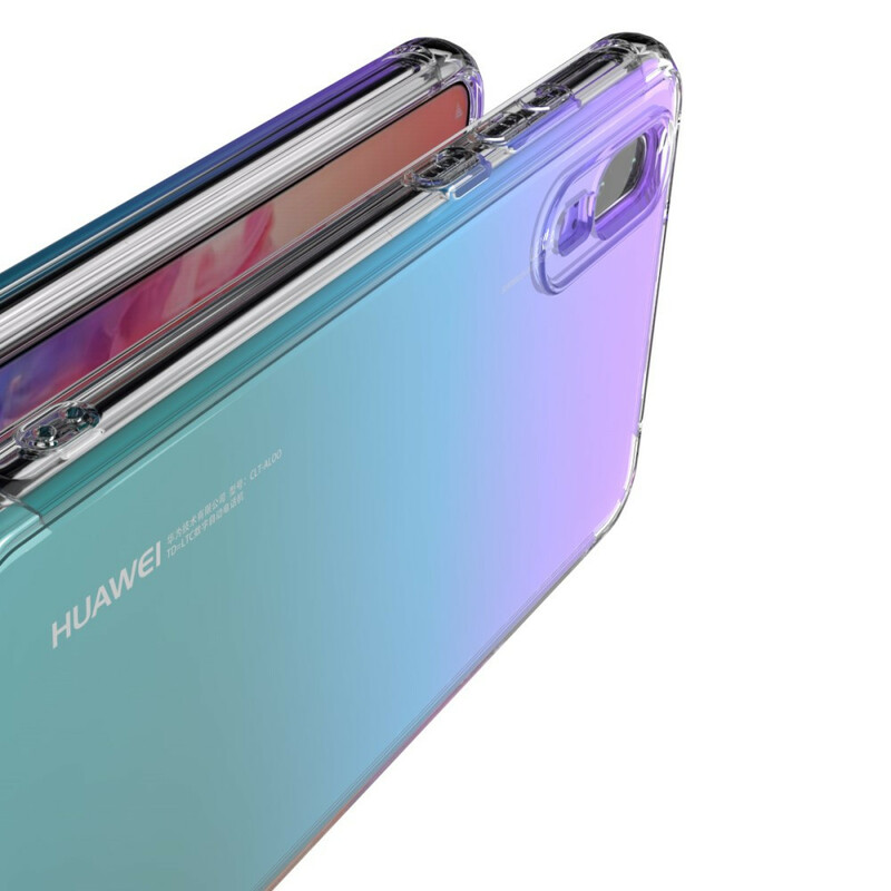 Huawei P20 läpinäkyvä kansi LEEU Suojatyynyt