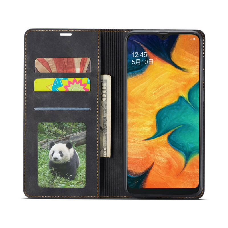 Flip Cover Samsung Galaxy A20e Nahka Effect FORWENW Flip Cover Samsung Galaxy A20e Nahka Effect FORWENW