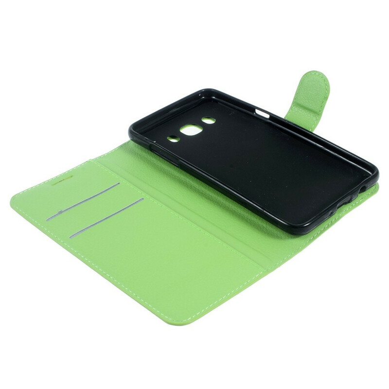 Samsung Galaxy J5 2016 keinonahkainen kotelo Lychee