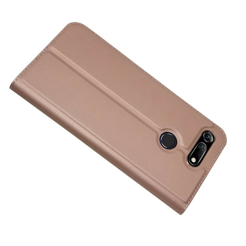 Honor View 20 Premium Leather Effect Flip Cover